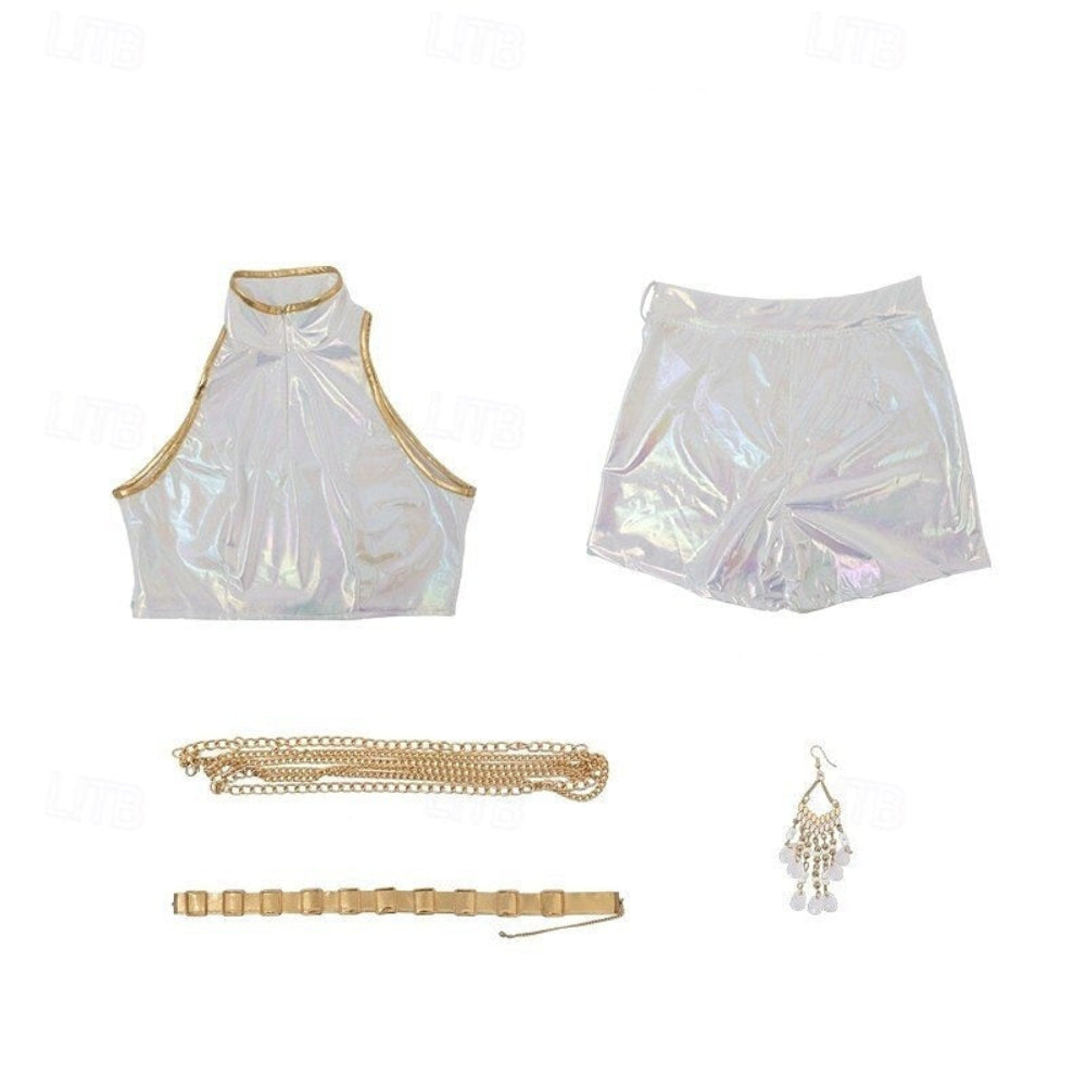 Costume d'Halloween Kpop pour Enfants, Tenue d'Idole