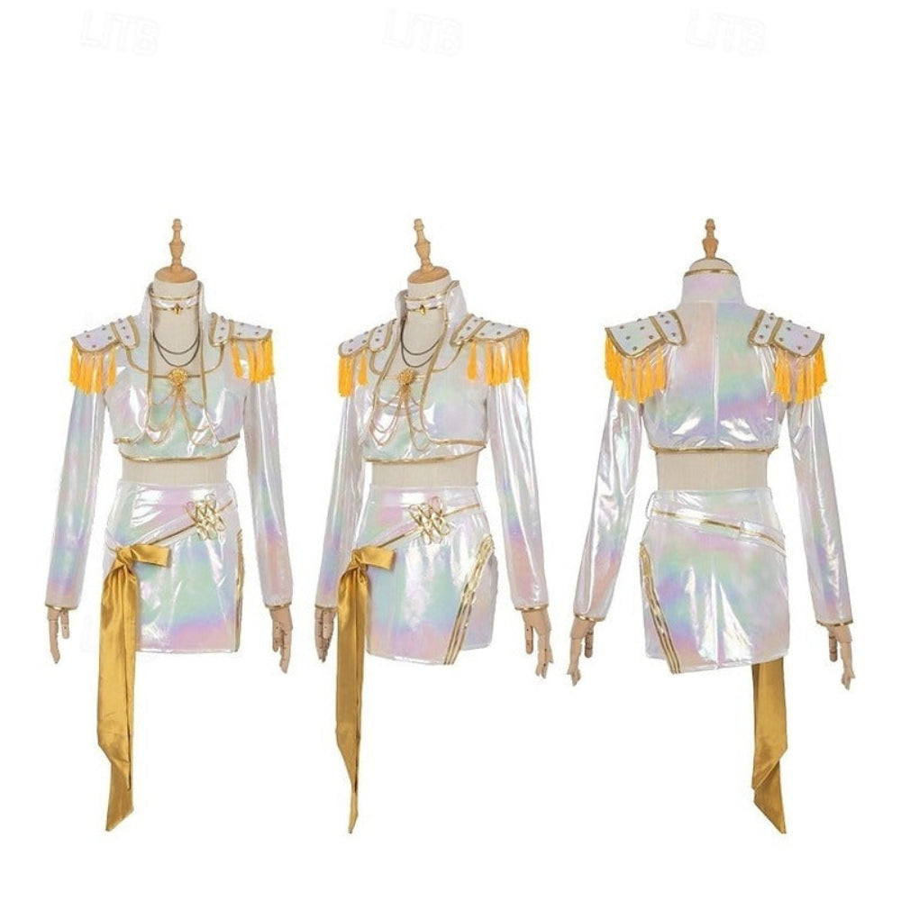 Costume d'Halloween Kpop pour Enfants, Tenue d'Idole