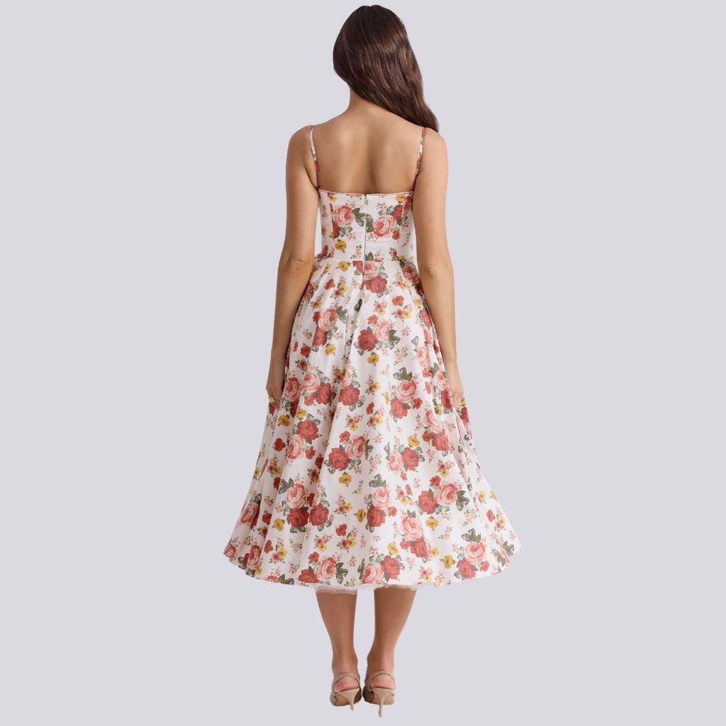 Laurhea | Robe maxi féminine avec coupe élégante