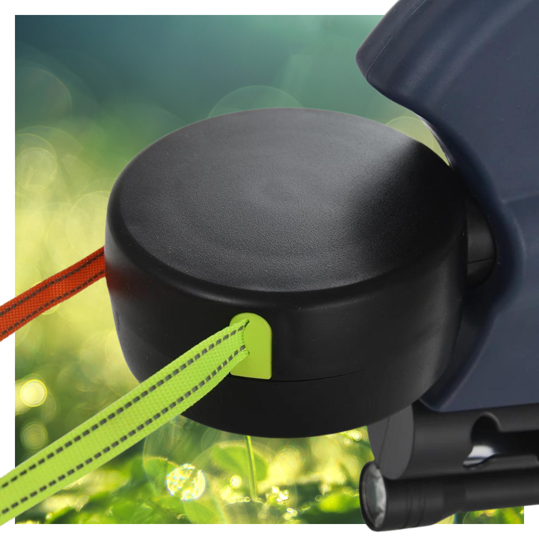 Laisse PetPair | Laisse Rétractable Double avec Lumière LED