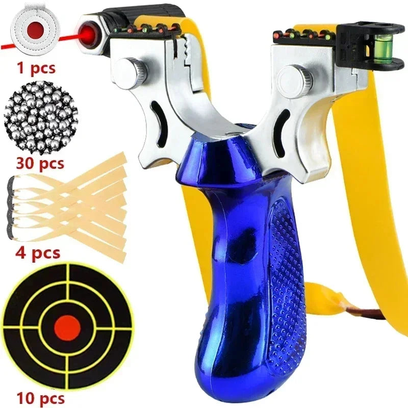 Jeu de Pratique de Tir à l'Arc en Plein Air avec Poignée Antidérapante, Laser et Niveau – Design Léger et Durable
