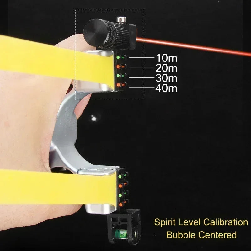 Jeu de Pratique de Tir à l'Arc en Plein Air avec Poignée Antidérapante, Laser et Niveau – Design Léger et Durable
