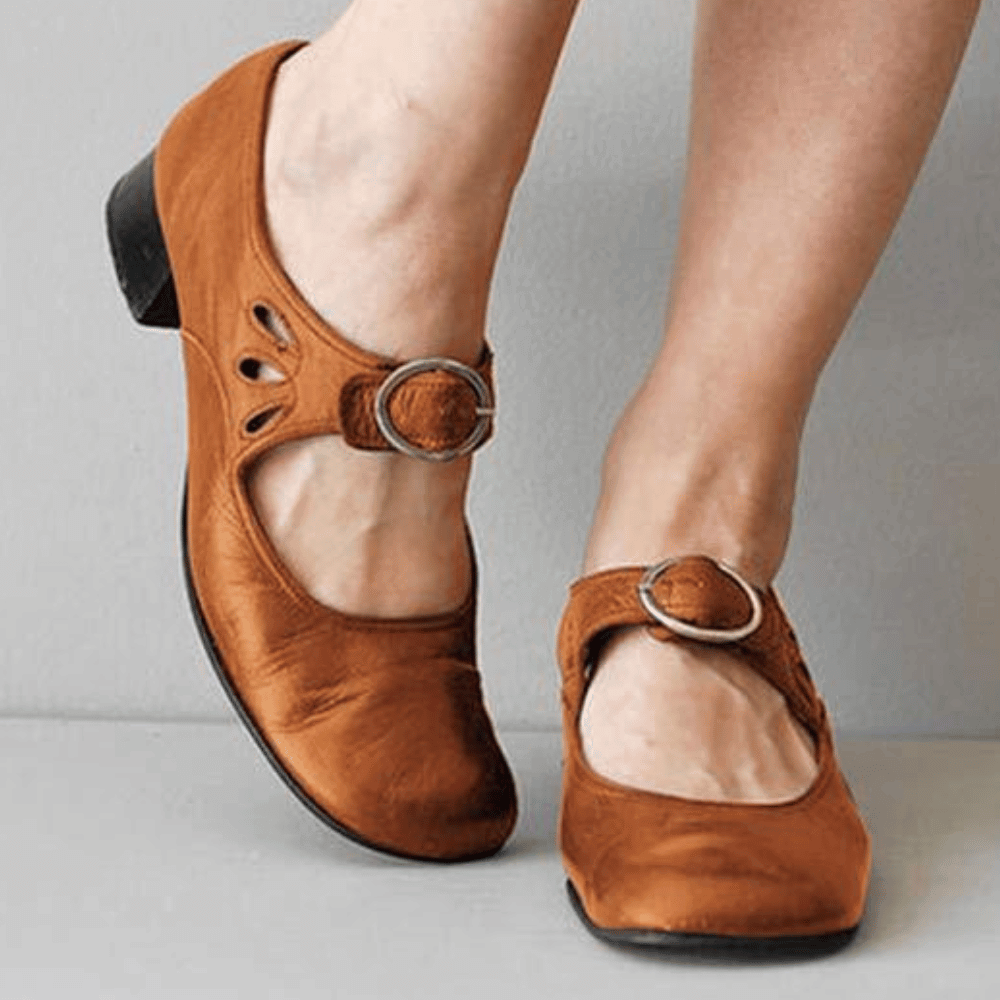 Sandale en cuir pour femmes | Bride réglable et maintien confortable