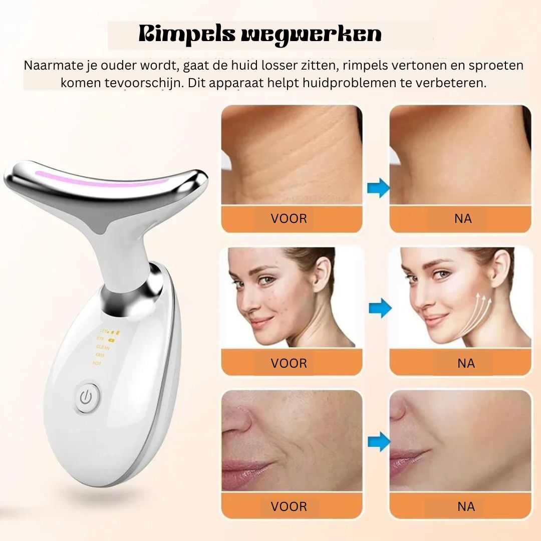 LiftGlow Pro | Le résultat souhaité pour votre cou et votre visage