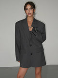 Veste Blazer Classique Oversized pour Femme