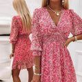 Robe d'Été Midi Légère et Élégante pour Femmes - Jannine