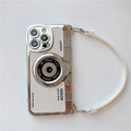 VintageCam Coque de Téléphone | Coque Style Caméra Stéréo Rétro pour iPhone