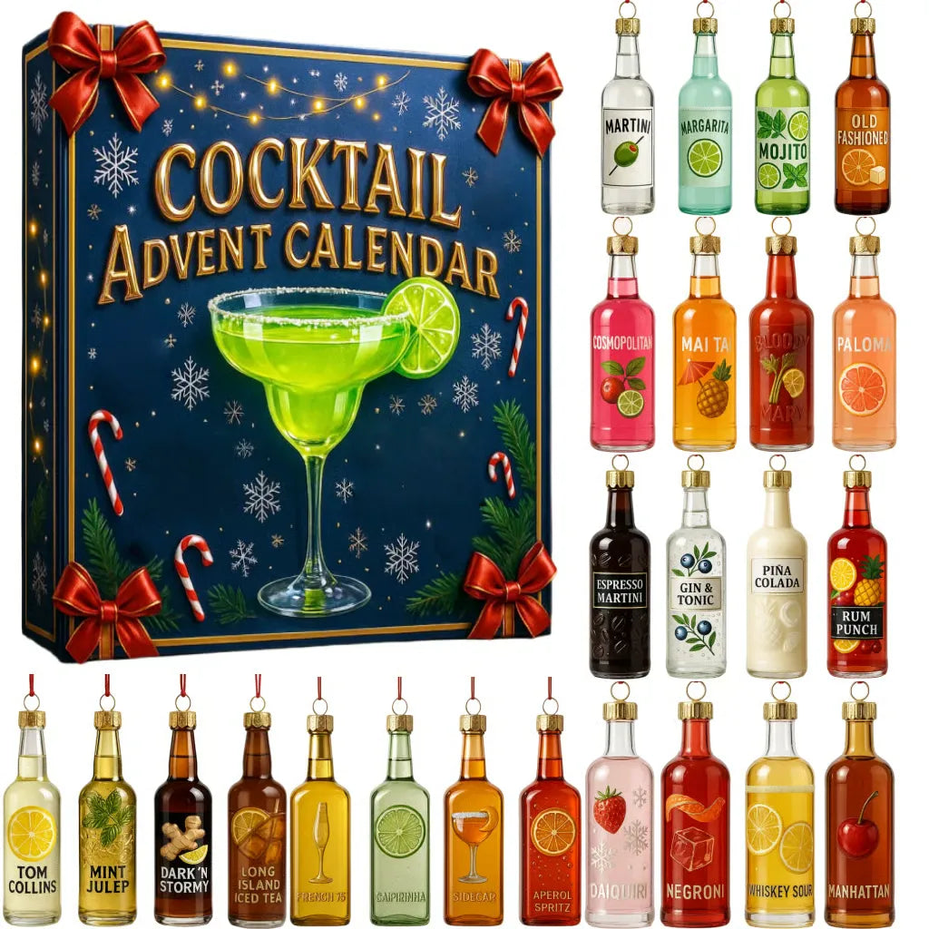 Calendrier de l'Avent Cocktails 2026 – 24 Jours de Surprises Cocktail