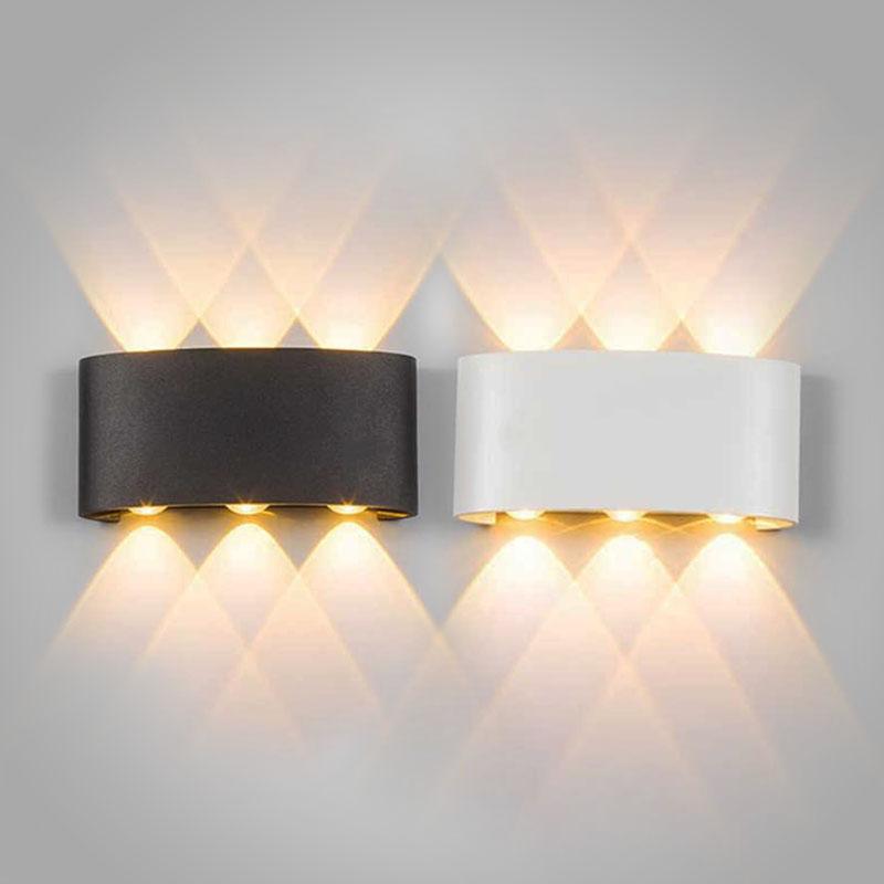 Lampe Murale LED Moderne Étanche Pour Intérieur et Extérieur