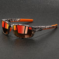Lunettes de soleil sportives polarisées unisexes avec protection UV400 pour le cyclisme et la pêche