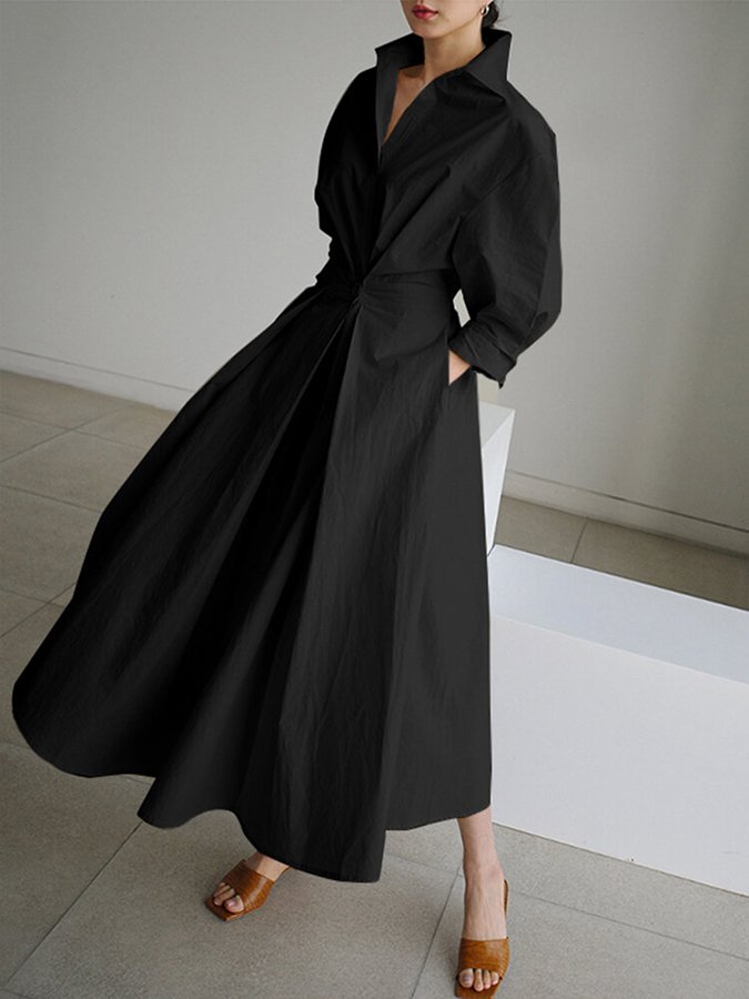 Robe Maxi Femme | Silhouette A-ligne & Taille Cintrée