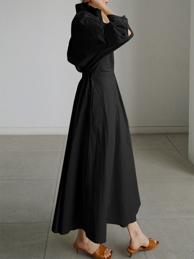 Robe Maxi Femme | Silhouette A-ligne & Taille Cintrée