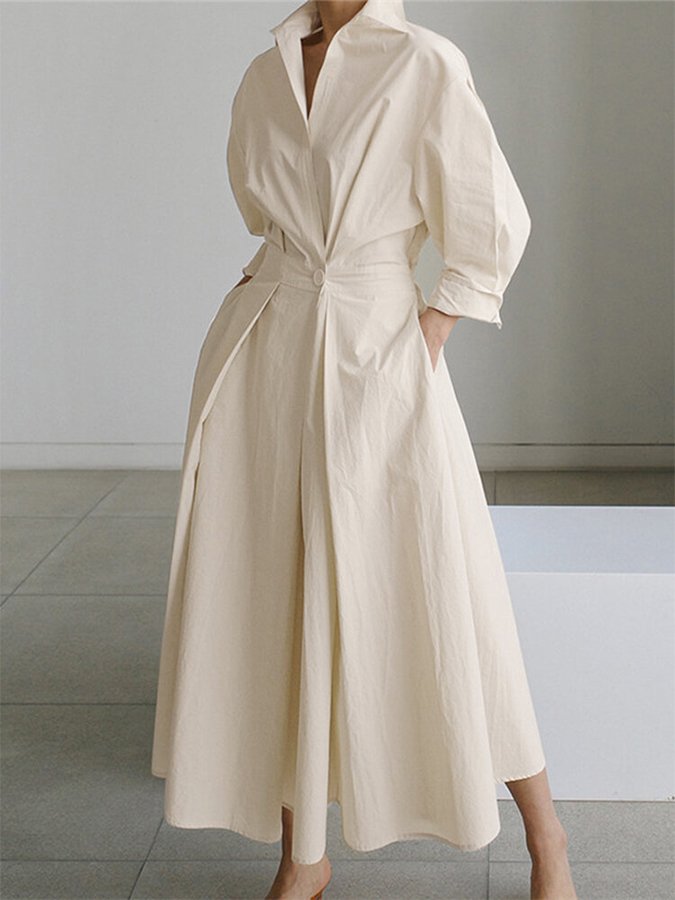 Robe Maxi Femme | Silhouette A-ligne & Taille Cintrée