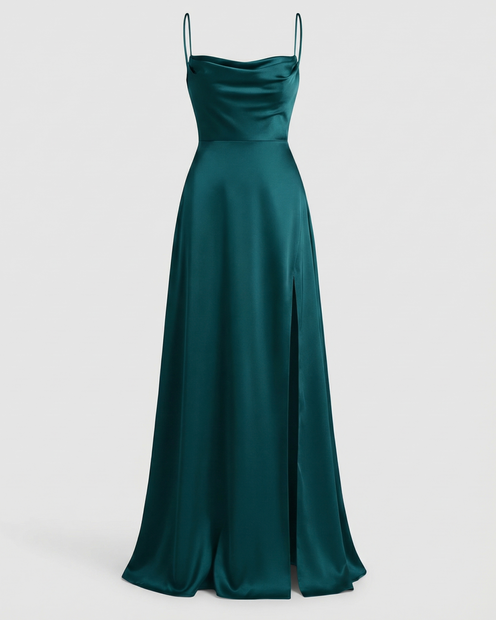 Robe Maxi Femme | Élégant Automne & Fente de Jambe