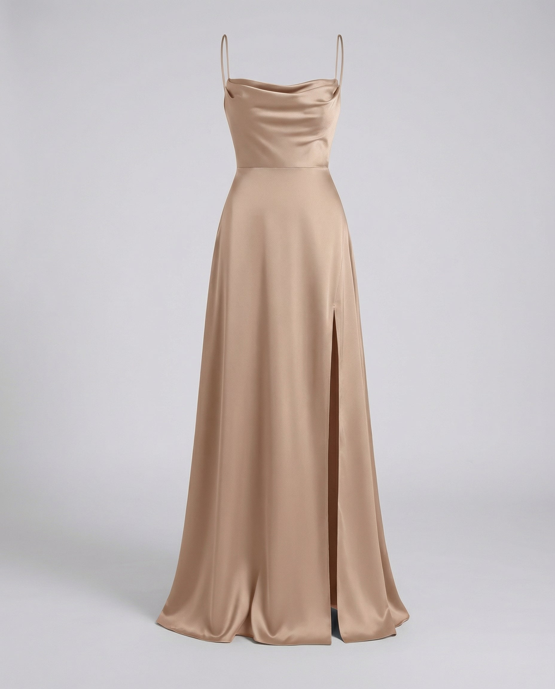 Robe Maxi Femme | Élégant Automne & Fente de Jambe