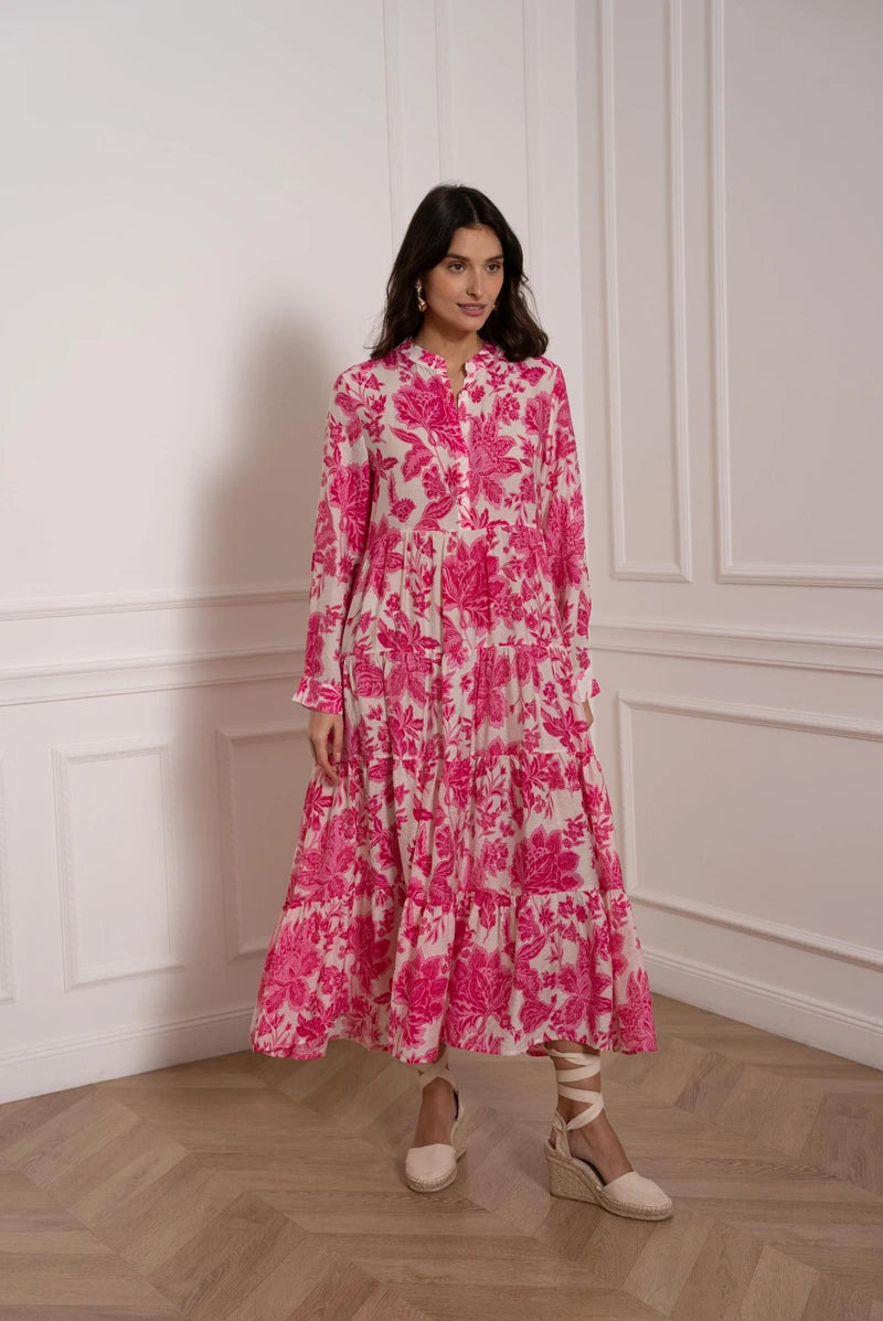 Robe Maxi Femme | Motif Floral & Style Bohème Romantique