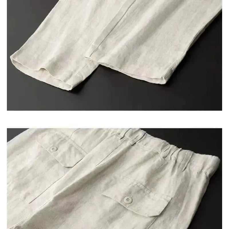 Costume en Lin pour Homme Classico – Élégance intemporelle pour les mariages et événements
