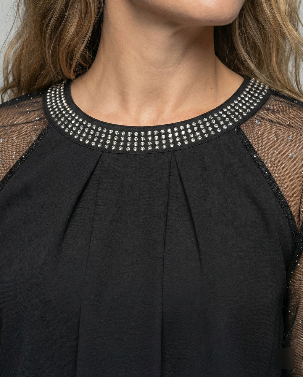 Top en Maille Femme | Détails Brillants & Look Élégant