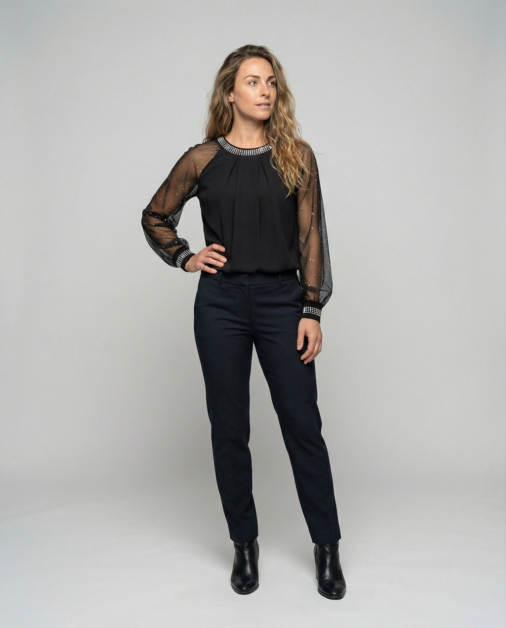 Top en Maille Femme | Détails Brillants & Look Élégant