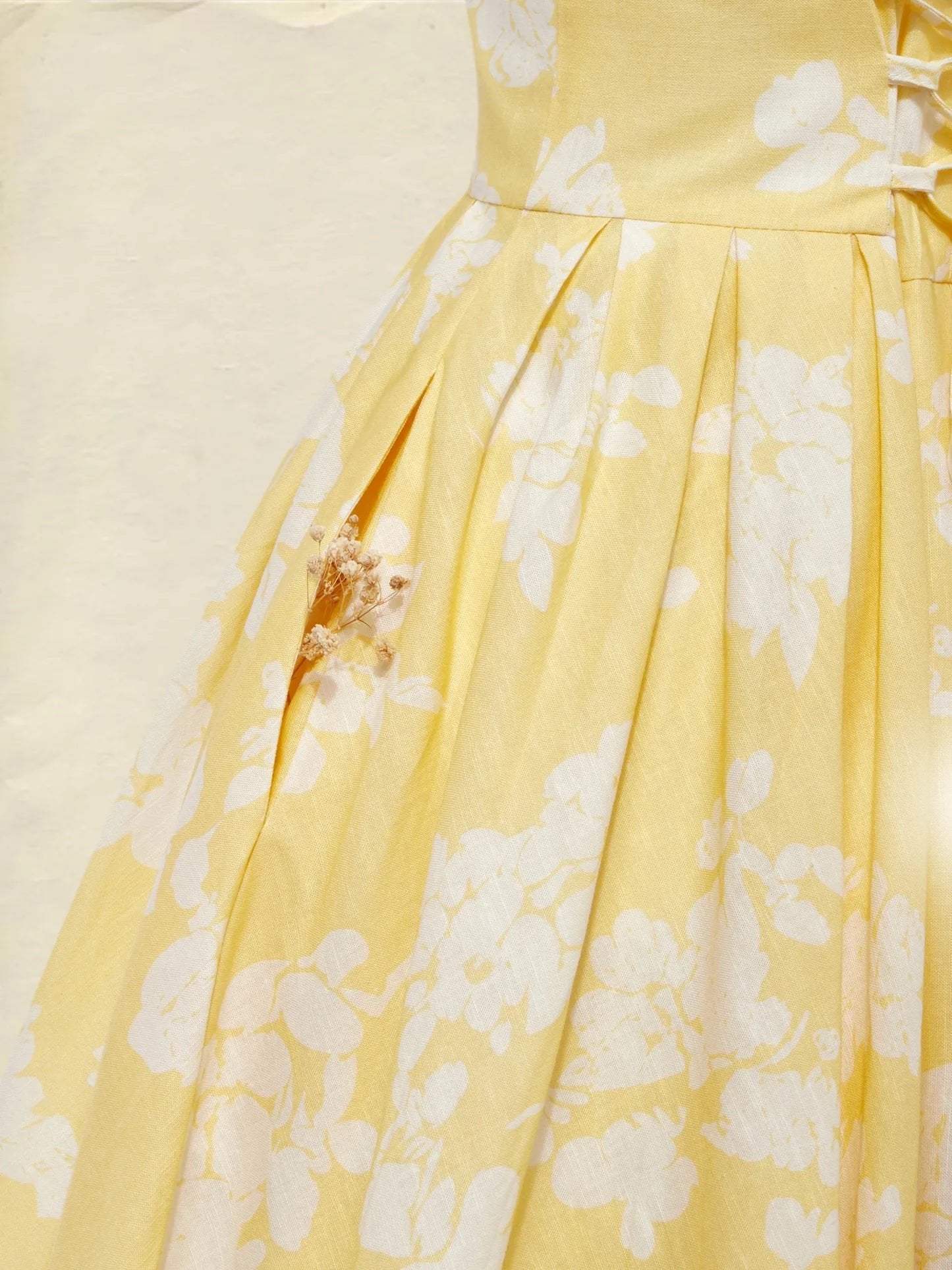 Robe Midi Femme | Imprimé Floral & Jupe Plissée Évasée