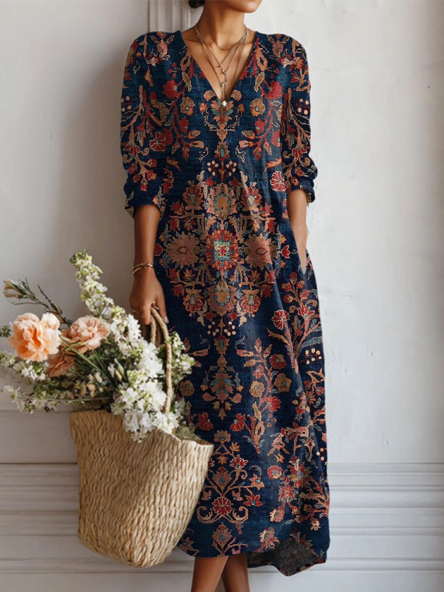 Robe Midi Femme | Légère & Élégante