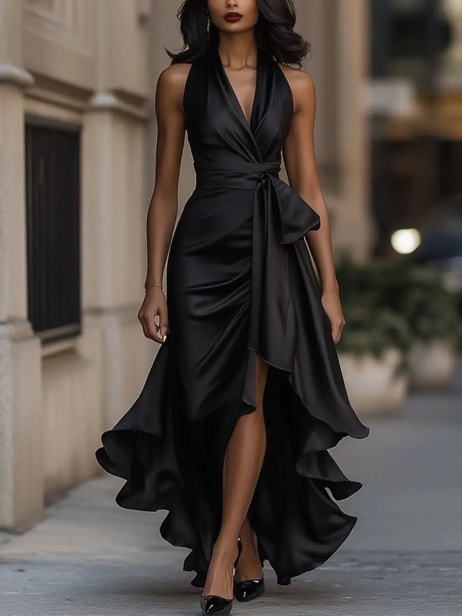 Nocturna - Robe d'élégance classique