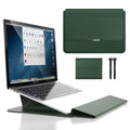 Housse de Portable Étanche 3-en-1 avec Design Antichoc et Rangement d'Accessoires - Housse Élégante pour MacBook pour Voyage et Bureau
