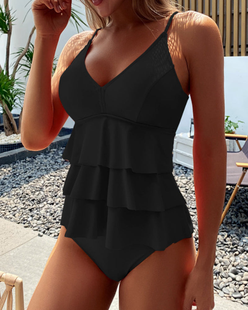Maillot de bain deux pièces tendance pour femmes - Janah
