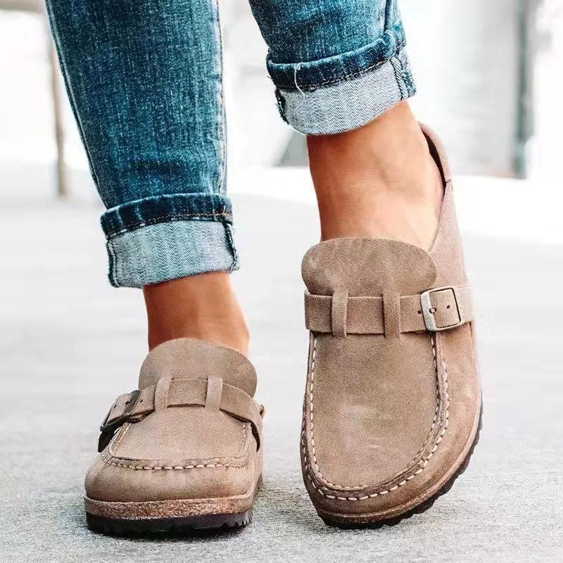 Mocassins Femme | Détail de boucle & Confort de marche