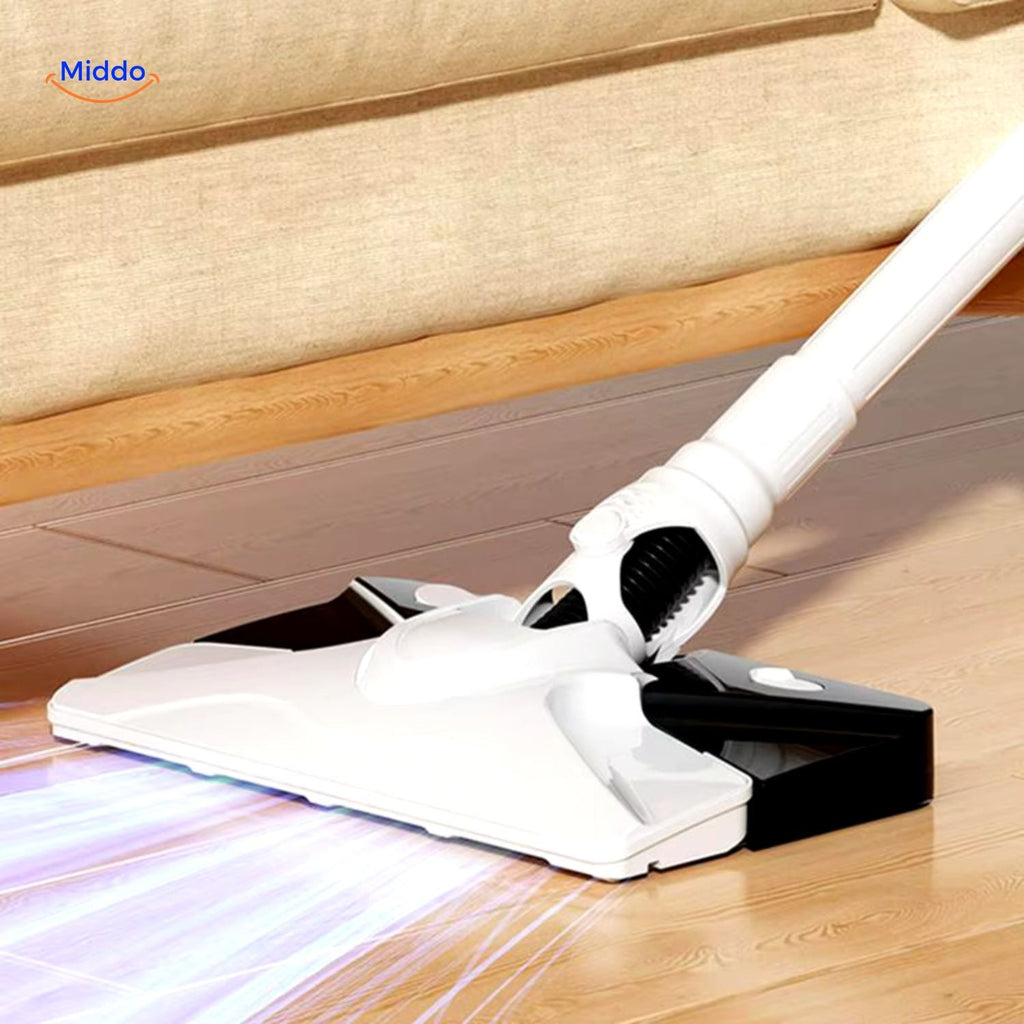 ReinClean MopVac™ | Aspirateur sans fil avec puissance d'aspiration puissante et élimination efficace des acariens !