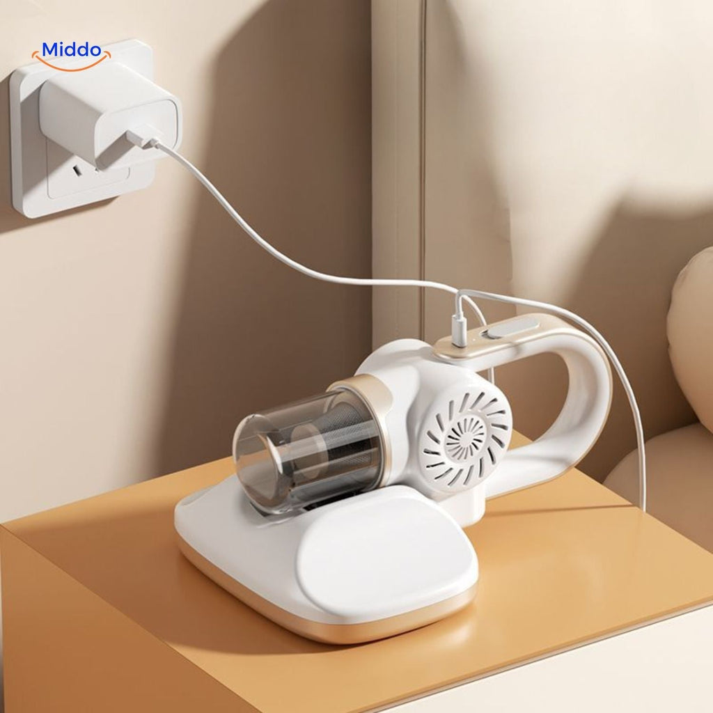 ReinClean MopVac™ | Aspirateur sans fil avec puissance d'aspiration puissante et élimination efficace des acariens !