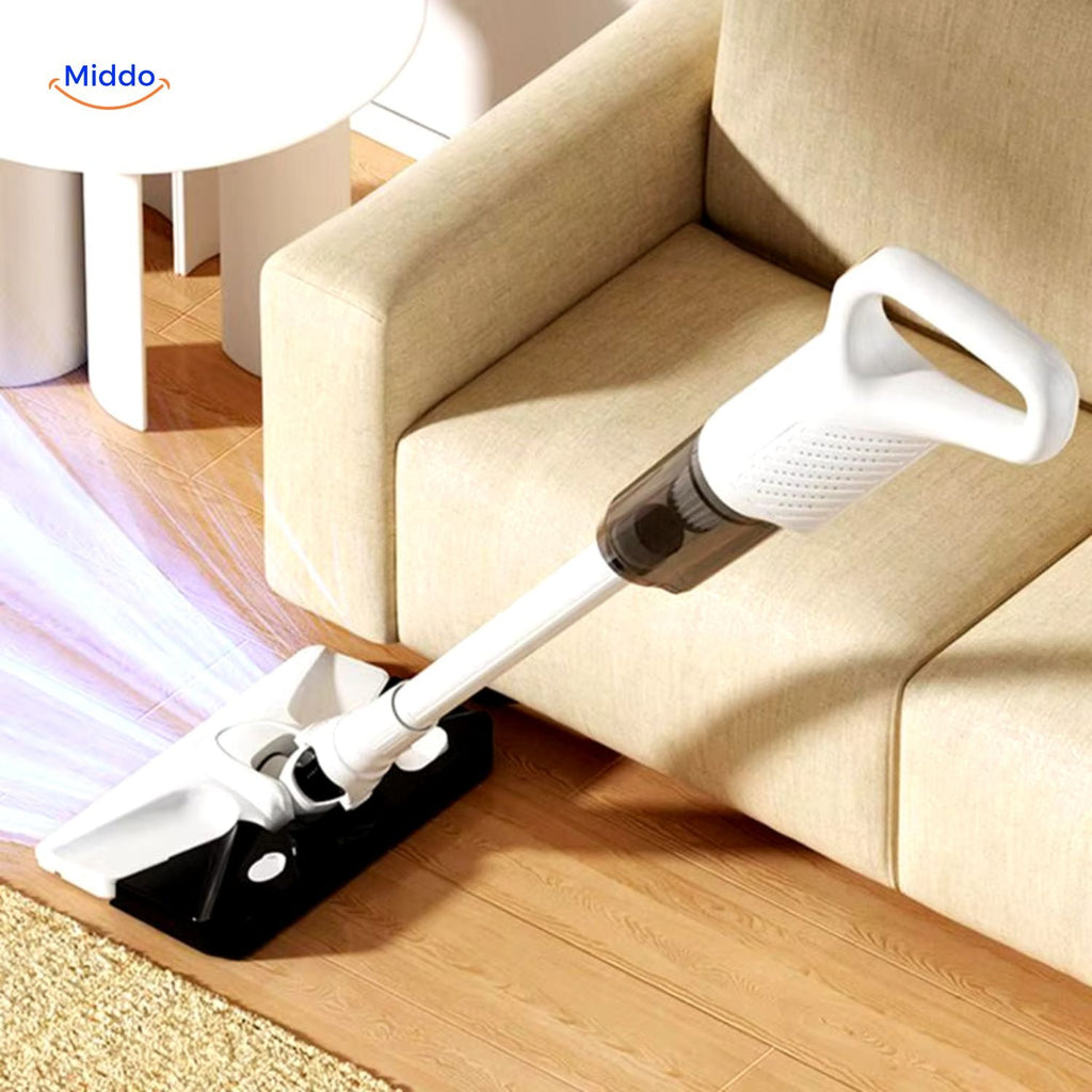 ReinClean MopVac™ | Aspirateur sans fil avec puissance d'aspiration puissante et élimination efficace des acariens !