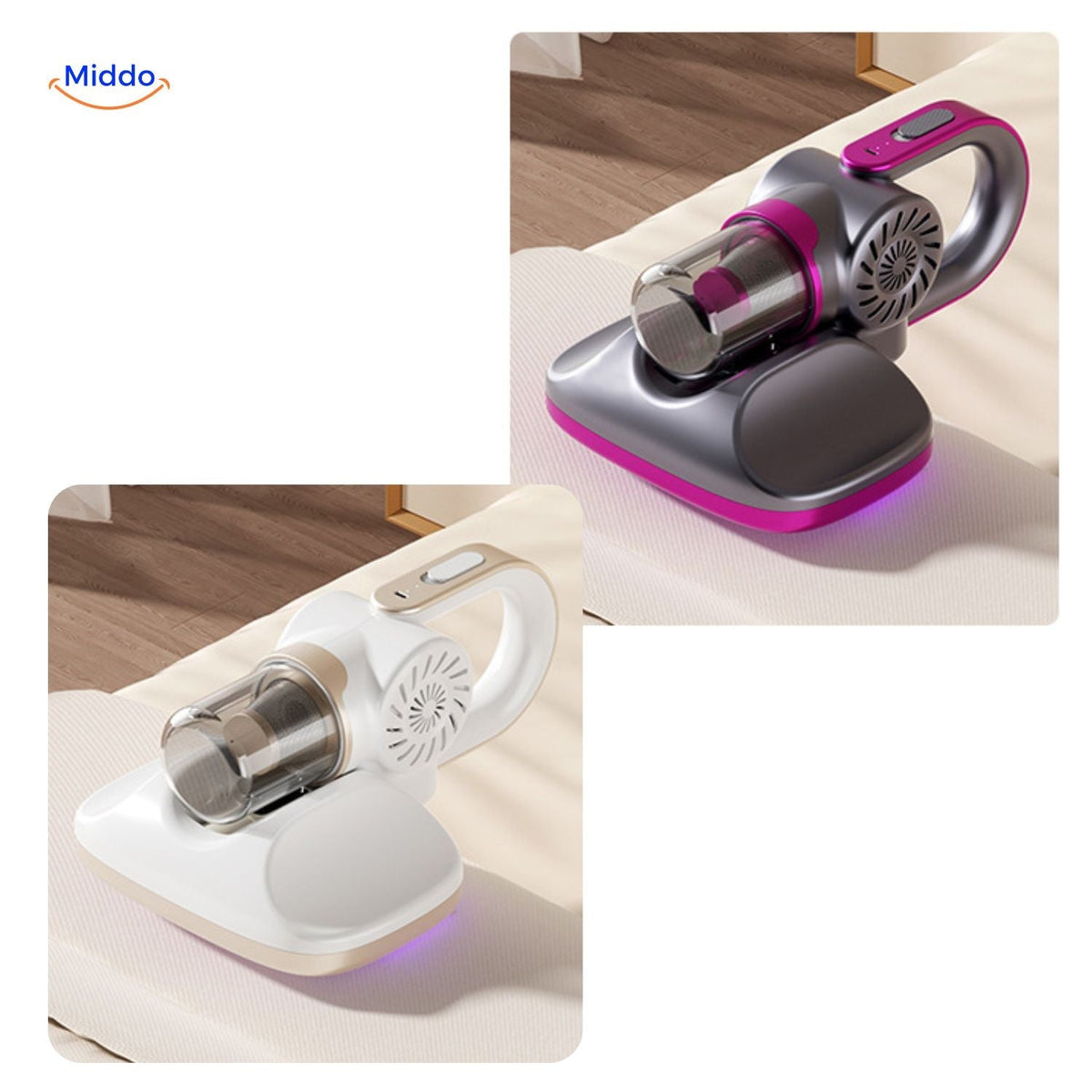 ReinClean MopVac™ | Aspirateur sans fil avec puissance d'aspiration puissante et élimination efficace des acariens !