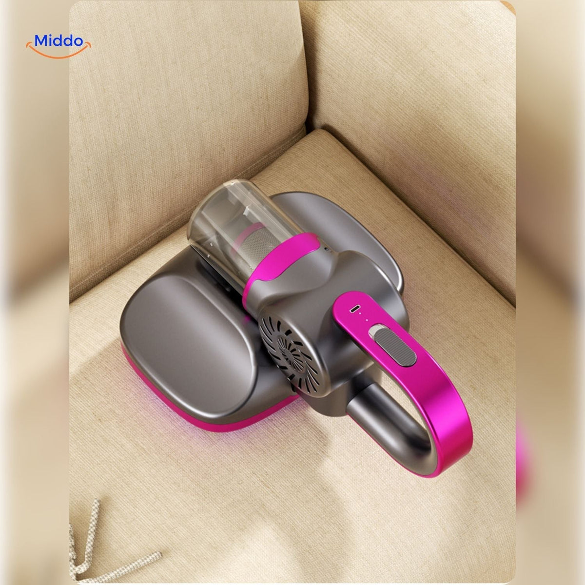 ReinClean MopVac™ | Aspirateur sans fil avec puissance d'aspiration puissante et élimination efficace des acariens !