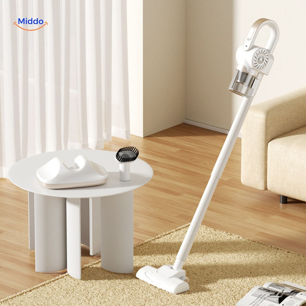 ReinClean MopVac™ | Aspirateur sans fil avec puissance d'aspiration puissante et élimination efficace des acariens !