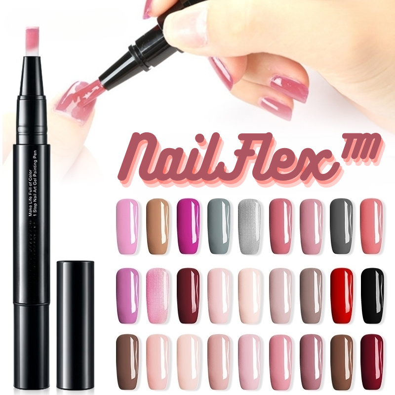 Set de 4 Stylos à Vernis Précis et Longue Durée
