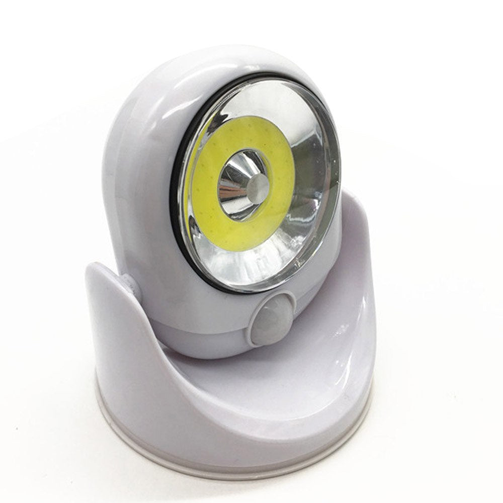 Lampe LED extérieure à capteur de mouvement ultra-lumineux – Lampe LED sans fil étanche de 450 lumens pour la sécurité et la visibilité