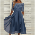Nathalie - Robe Dentelle Chic