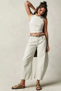 Clarise | Jean large pour femmes au style d'hiver