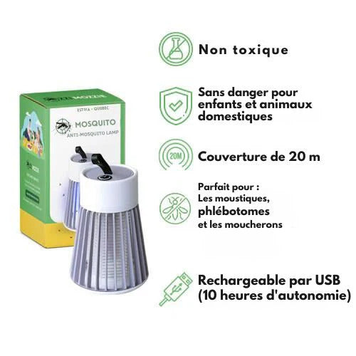 MosquitoShield Pro | Lampe Électrique Anti-Insectes
