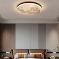 LunaGlow - Lampe de Plafond en Forme de Lune avec Éclairage LED Doux