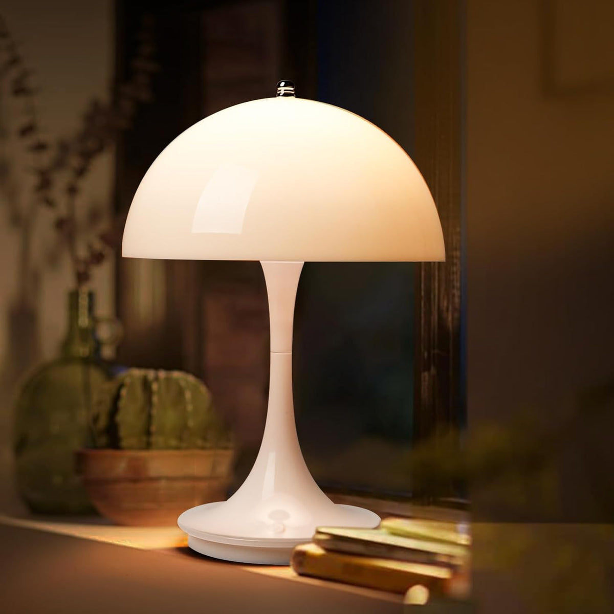 NordicMush Lampe de Table LED sans Fil Design Scandinave