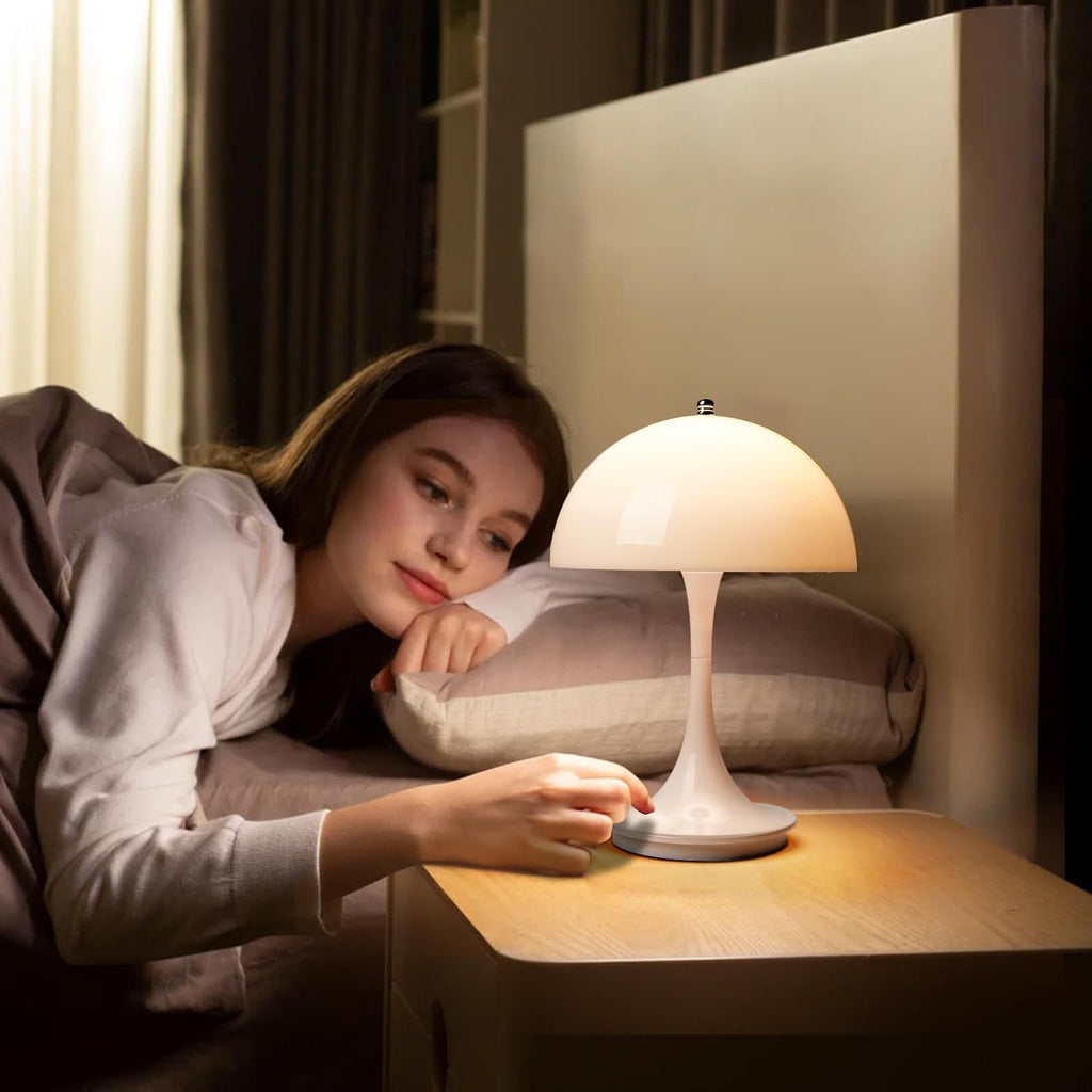NordicMush Lampe de Table LED sans Fil Design Scandinave