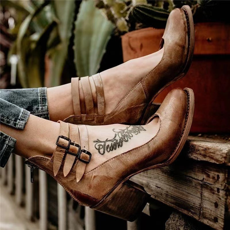Nathalie - Bottines automne élégantes femme