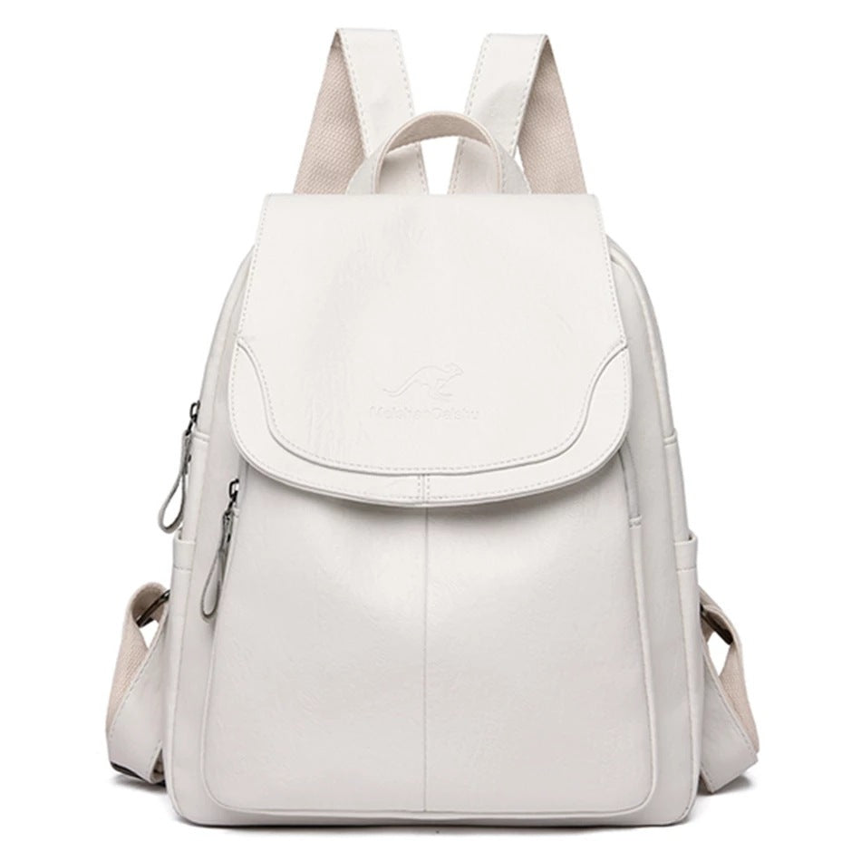 Sac à dos en cuir robuste pour femmes