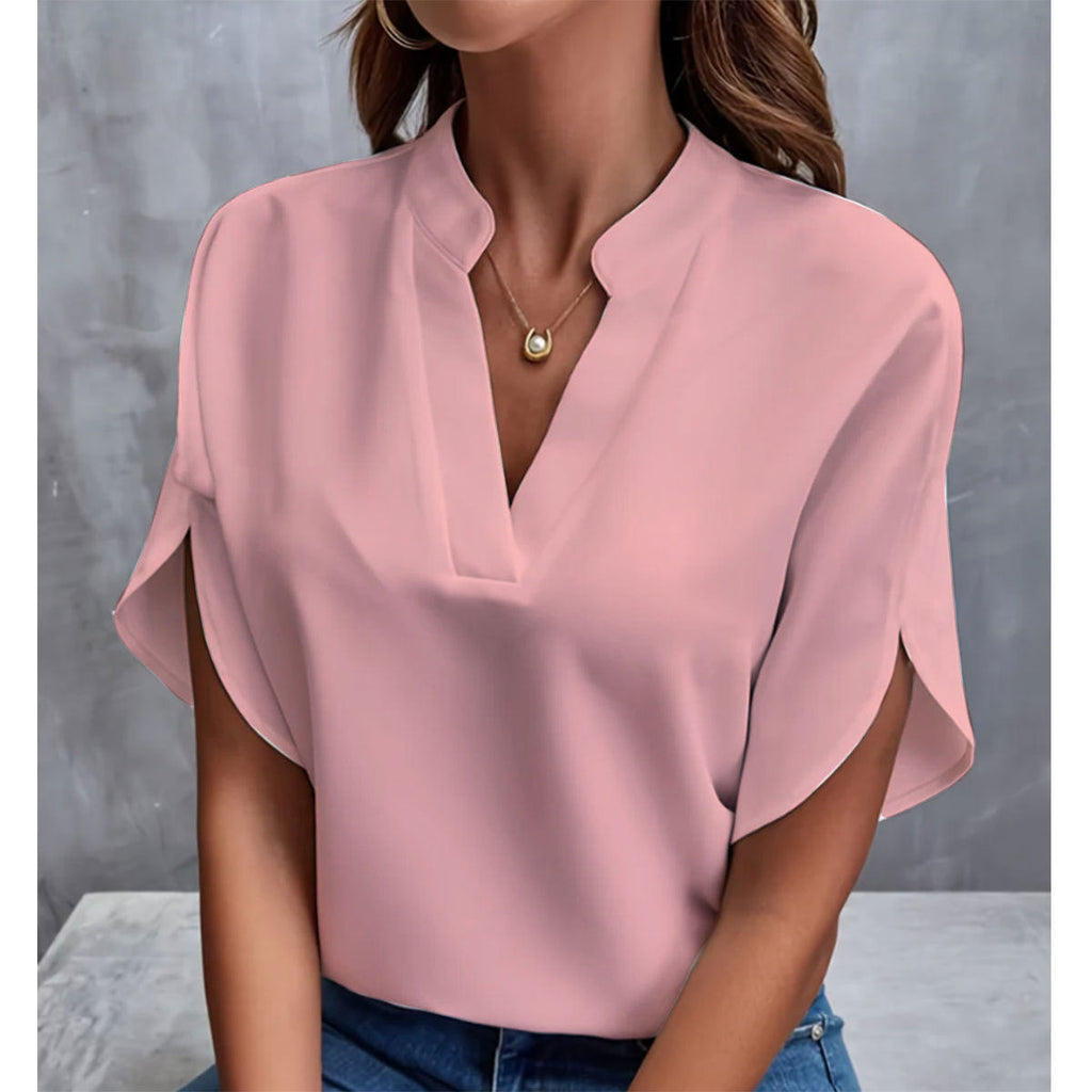 Blouse aérienne pour femmes avec col montant et épaules dénudées Echo Archiv