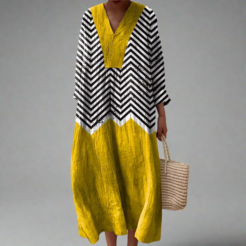 MOREAU LYON | ROBE MIDI COLORÉE POUR FEMMES