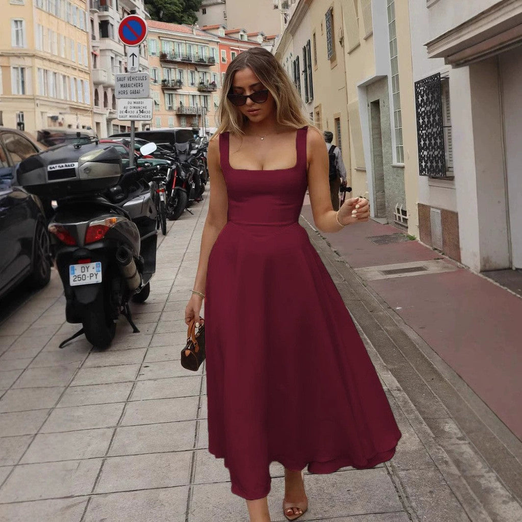 Robe maxi pour femmes avec silhouette élégante – Echo Archiv