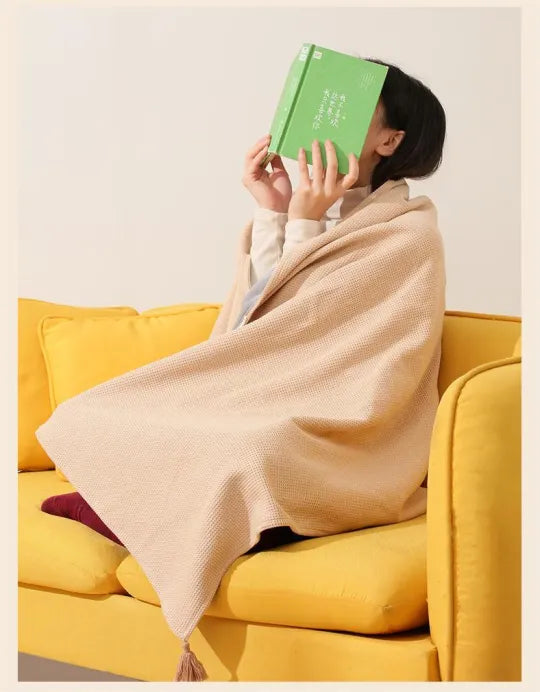 Couverture Chauffante Portable CozyHeat | Chaleur Instantanée Partout