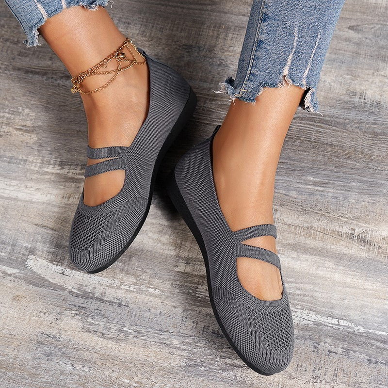 Chaussures plates en mesh respirant R&B
